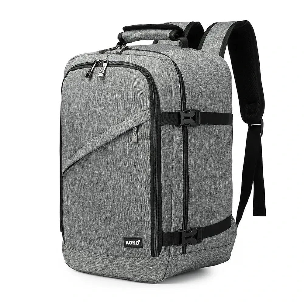 KONO Carry on Backpack, Airplane Approved Under Seat Travel GlowCart