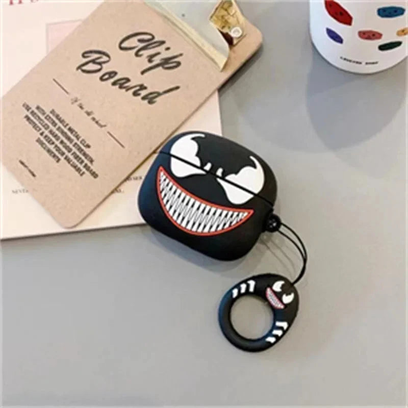 3D Cartoon Case for AirPods 4 2024 New Silicone Earphone GlowCart