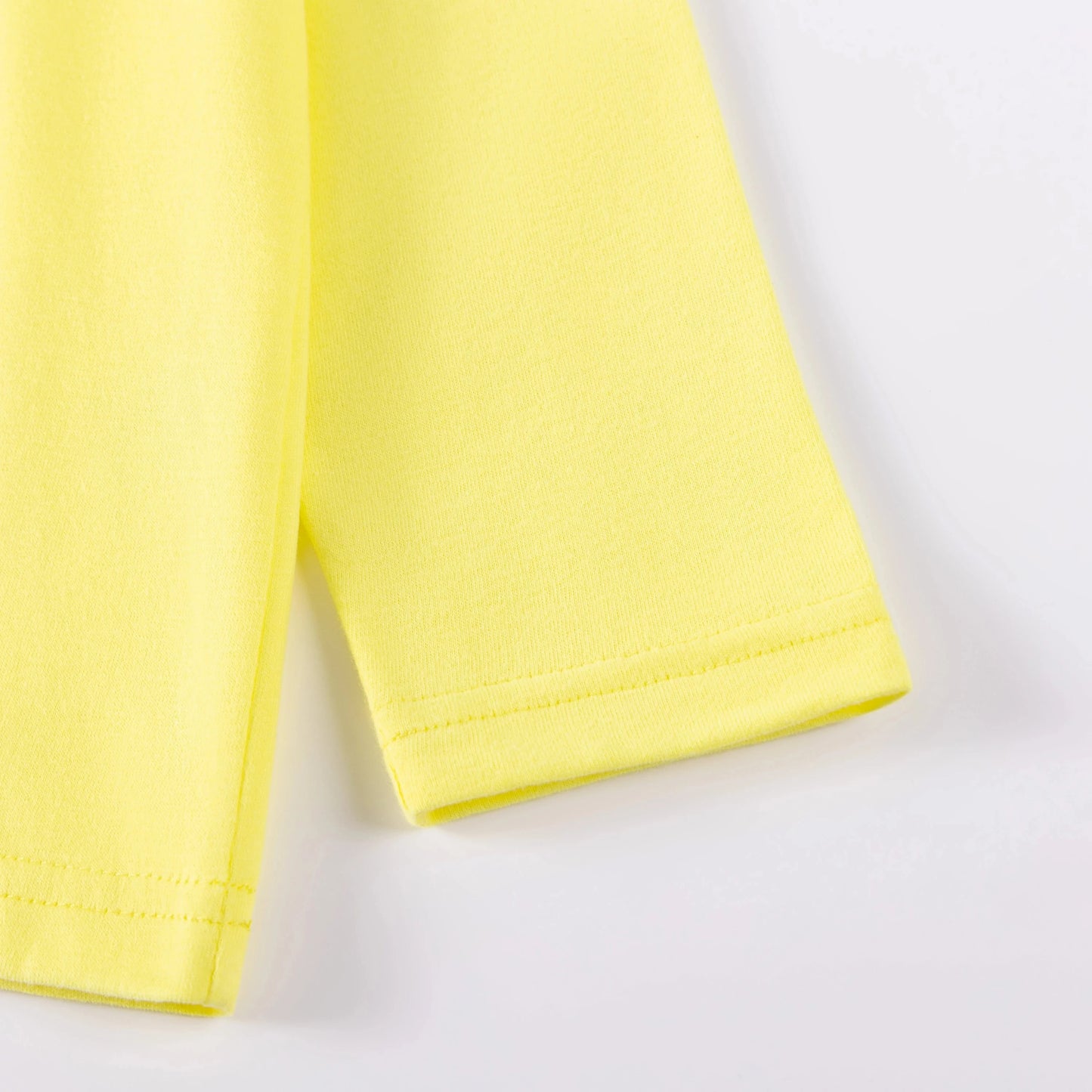 Kids' Yellow Shark Graphic Long Sleeve Tee for Boys - Lightweight Comfort, Ideal for Outdoor Fun & Daily Use, Durable Material GlowCart