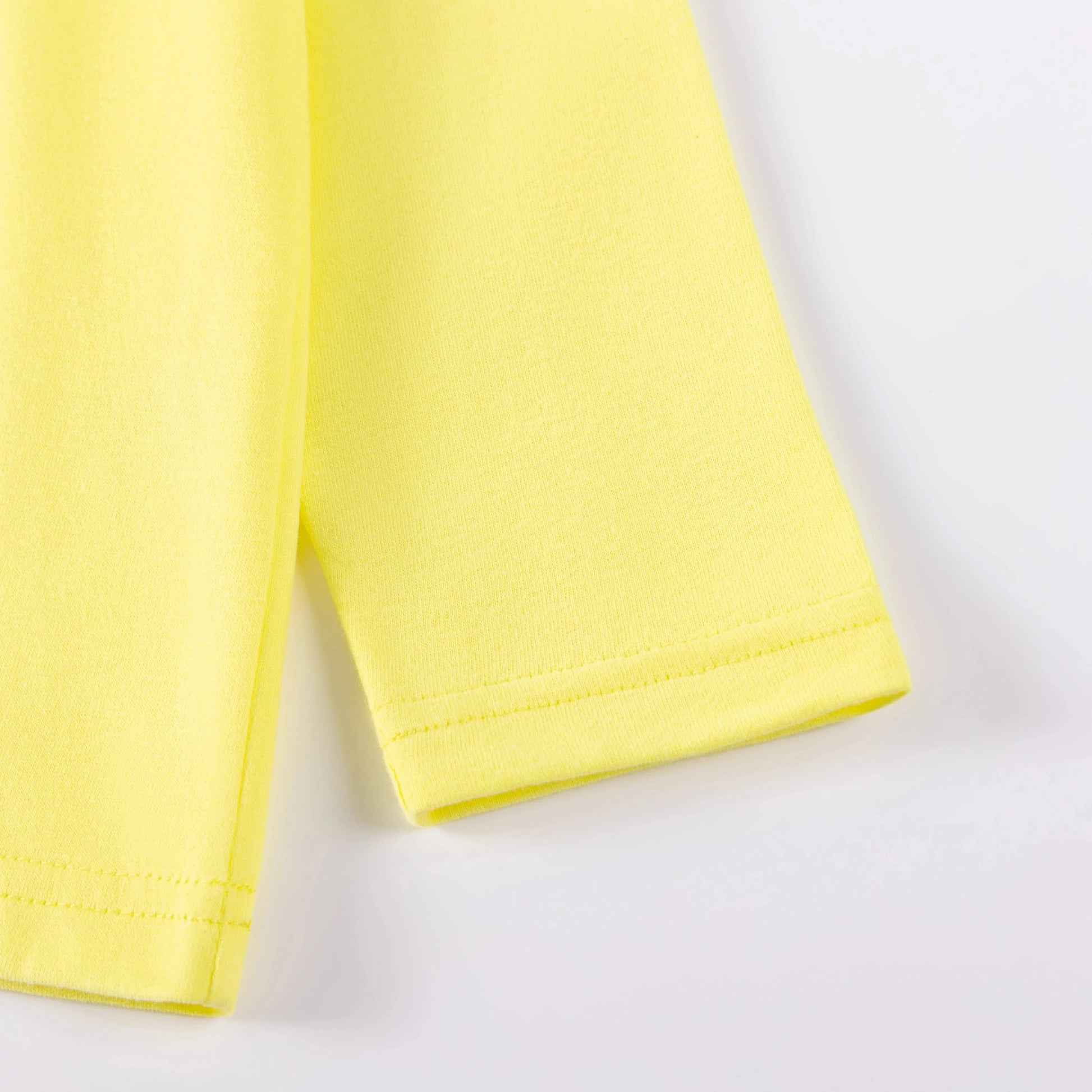 Kids' Yellow Shark Graphic Long Sleeve Tee for Boys - Lightweight Comfort, Ideal for Outdoor Fun & Daily Use, Durable Material GlowCart