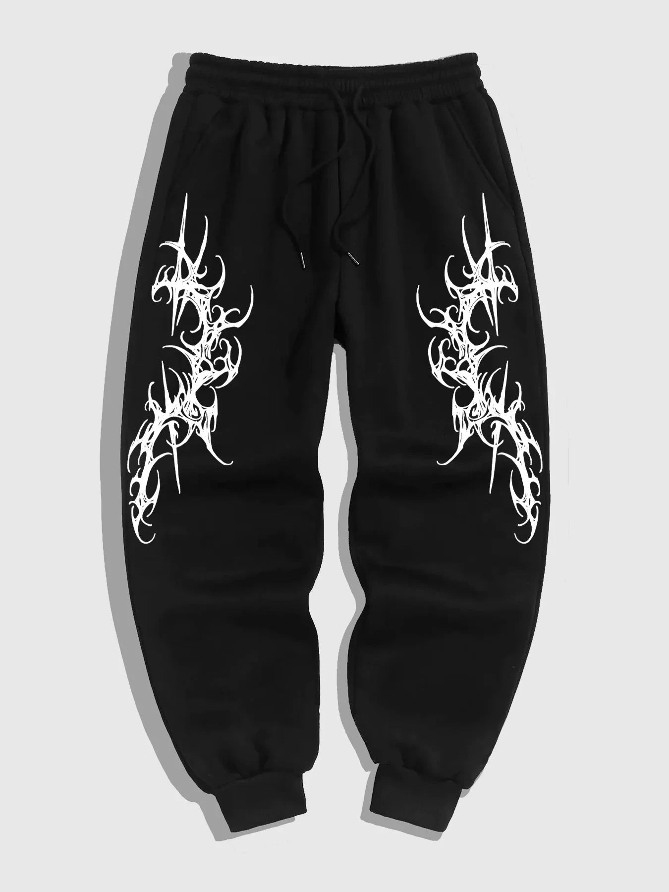 2025 Men's Gothic Print Casual Jogging Sport Pants GlowCart