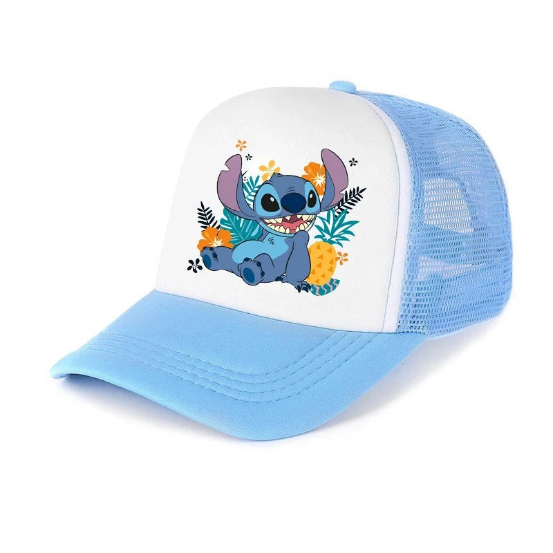 Stitch Baseball Cap For Boys And Girl, Adjustable Protection GlowCart