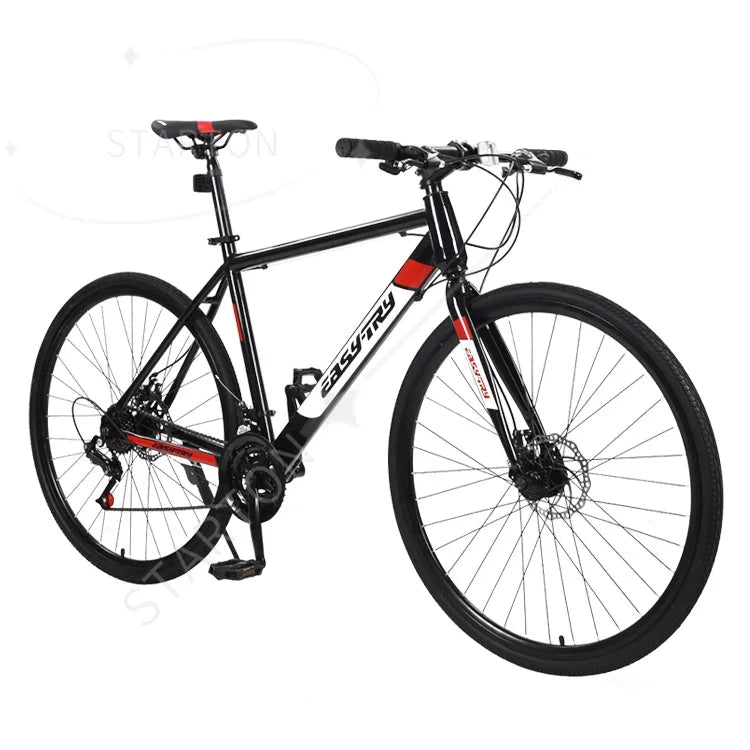 With 700*35C 40C 45C Gravel Bike Disc Brake 16 Speed Tire Steel Fork China Factory New Road Bike GlowCart