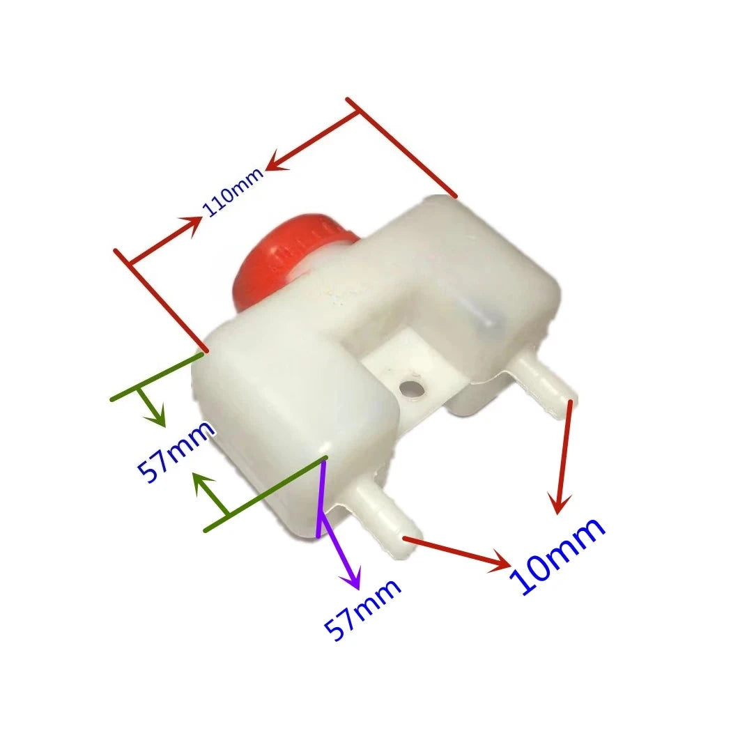 Brake Fluid Reservoir For Brake and Clutch Fluid Truck Electric Tricycle Agricultural Vehicle Braking liquid Bottle 1PC GlowCart
