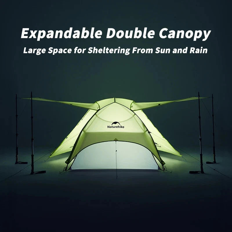 Naturehike Star River EXT 2 Person Tent Ultralight Outdoor GlowCart