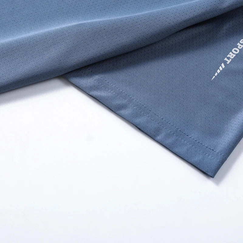 CHRLCK Men's Running Quick Drying T-shirts Breathable Hiking GlowCart