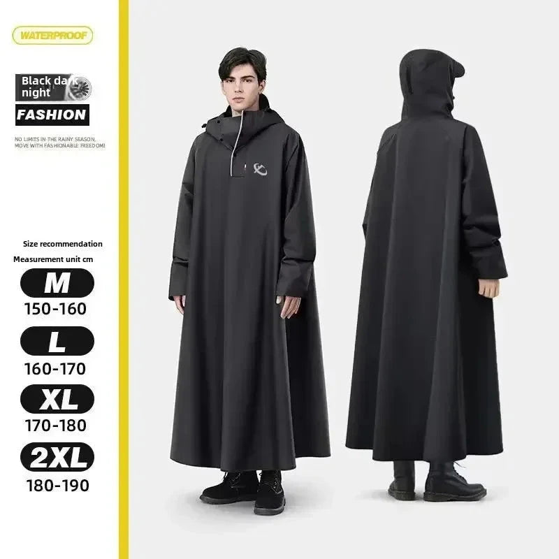 1PC Thickened Adult Waterproof Motorcycle Raincoat Durable GlowCart