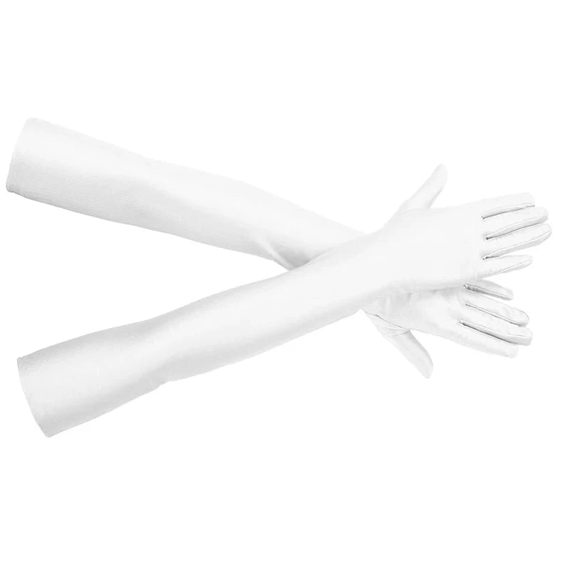 High Elastic Spandex Sun Protection Gloves Party Nightclub GlowCart