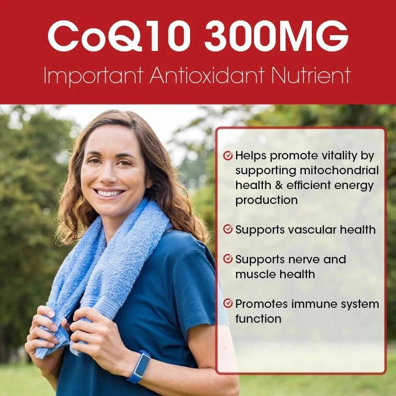 Coenzyme Q-10 - Natural Antioxidant for Cardiovascular GlowCart