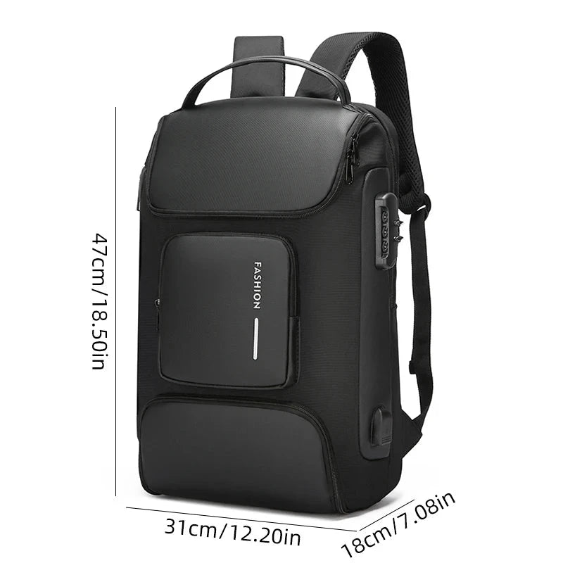 Travel Laptop Backpack USB Charging Bussiness Anti theft GlowCart