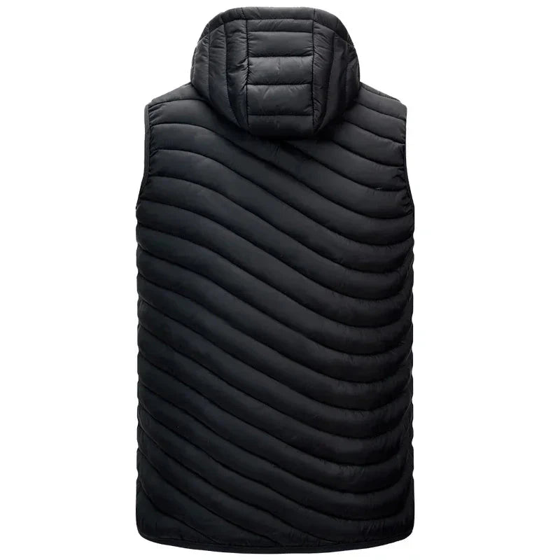 Windproof Jacket Winter Male Hot Sale Men Sleeveless Down GlowCart