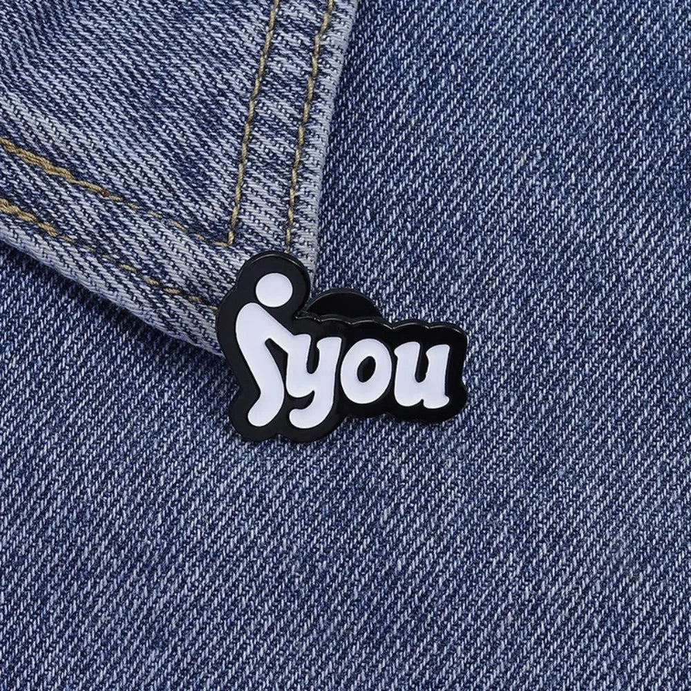 Funny Design Creative Cute Enamel Brooch Backpack Hat GlowCart