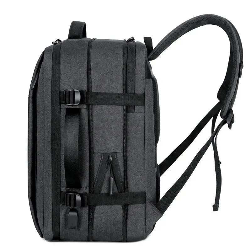 Travel Backpack Men Business Backpack School Expandable USB GlowCart