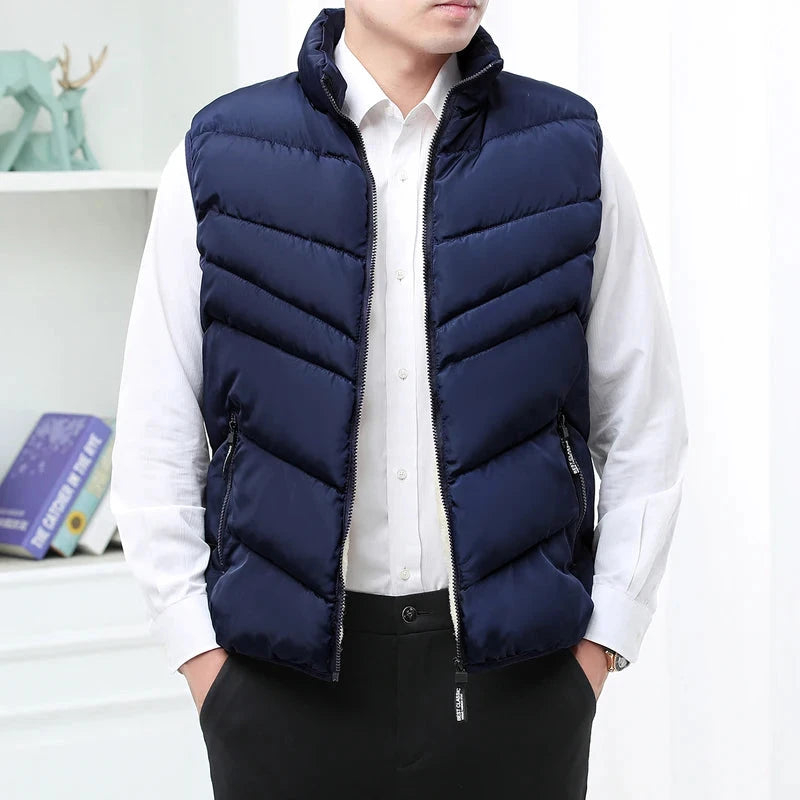 Lamb Velvet Vest for Men Autumn Winter with Plus Velvet GlowCart