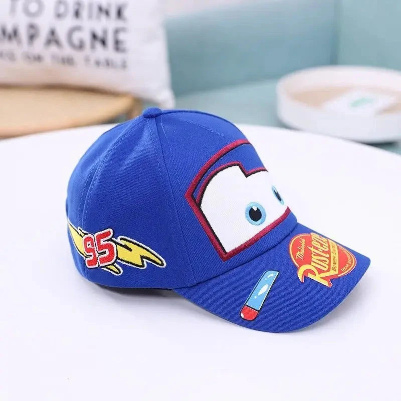 Lightning McQueen spring, autumn and summer children's hat GlowCart