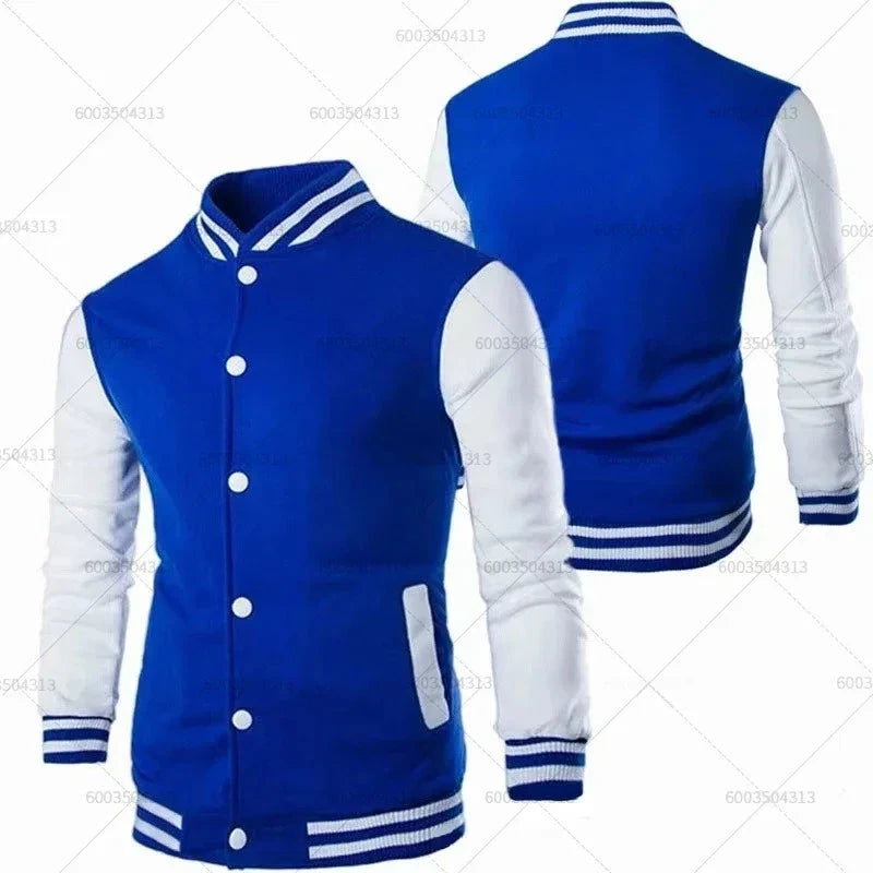 Unisex Women's Men Baseball Jacket Autumn Winter Coats GlowCart