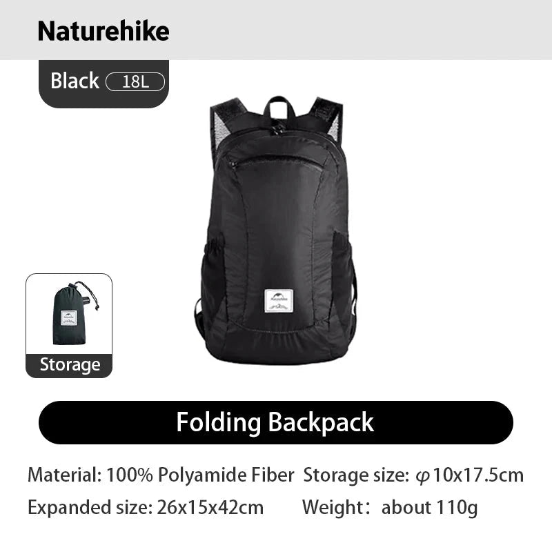 Naturehike 22L/18L Outdoor Backpack Lightweight Portable GlowCart