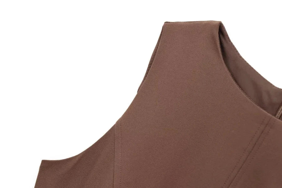 3D Cutout Mini Dress with ETJ 2025 New Product, Pleated GlowCart