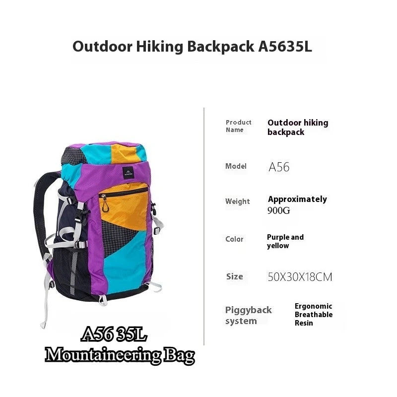 MOUNTAINHIKER 27L 35L Outdoor Camping Mountaineering Bag