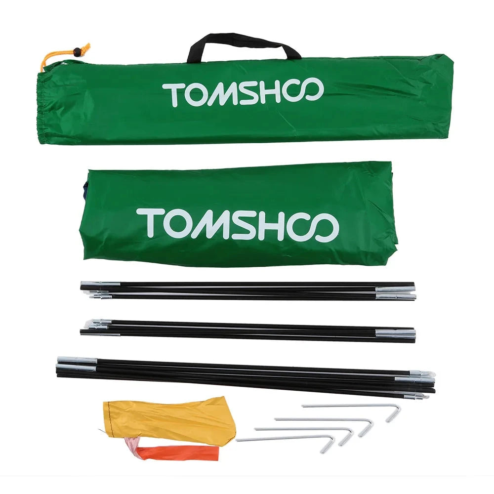 2 Persons Outdoor Beach Tents Shelters Shade UV Protection GlowCart