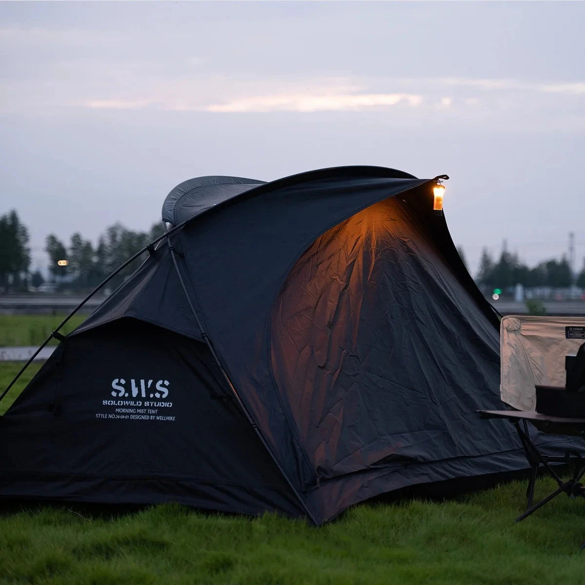 Outdoor Morning Dew Camping Tent Portable Rainproof GlowCart