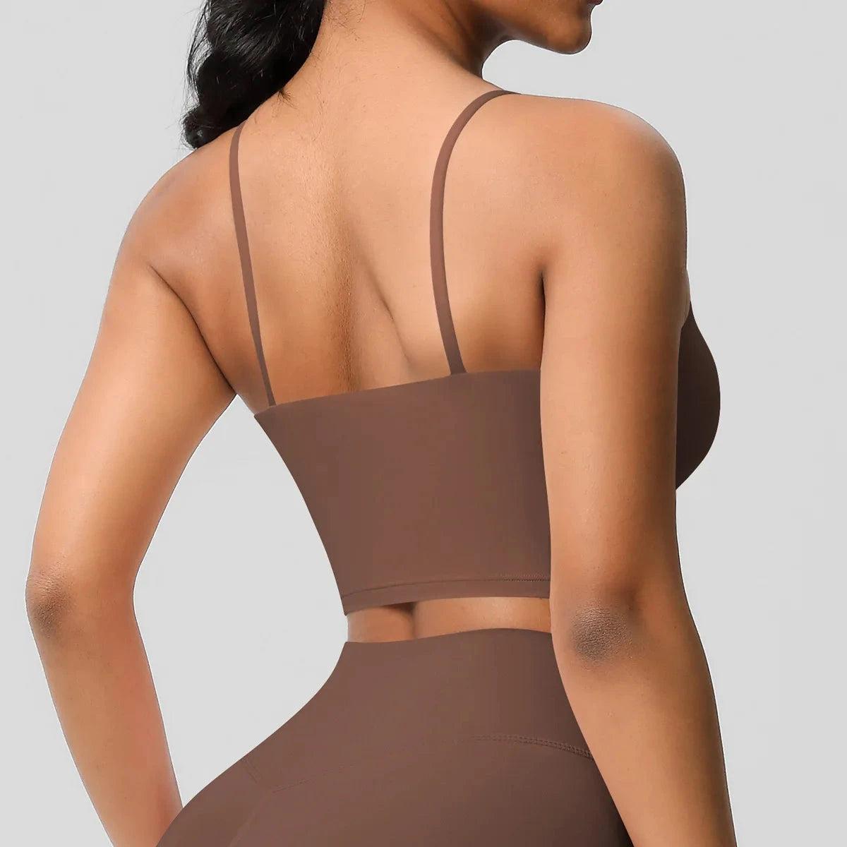 JUREN Breathable Sports Bra Anti-Sweat Fitness Top Women Seamless Yoga Bra Shockproof Crop Top Push Up Sport Bra Gym Workout Top GlowCart