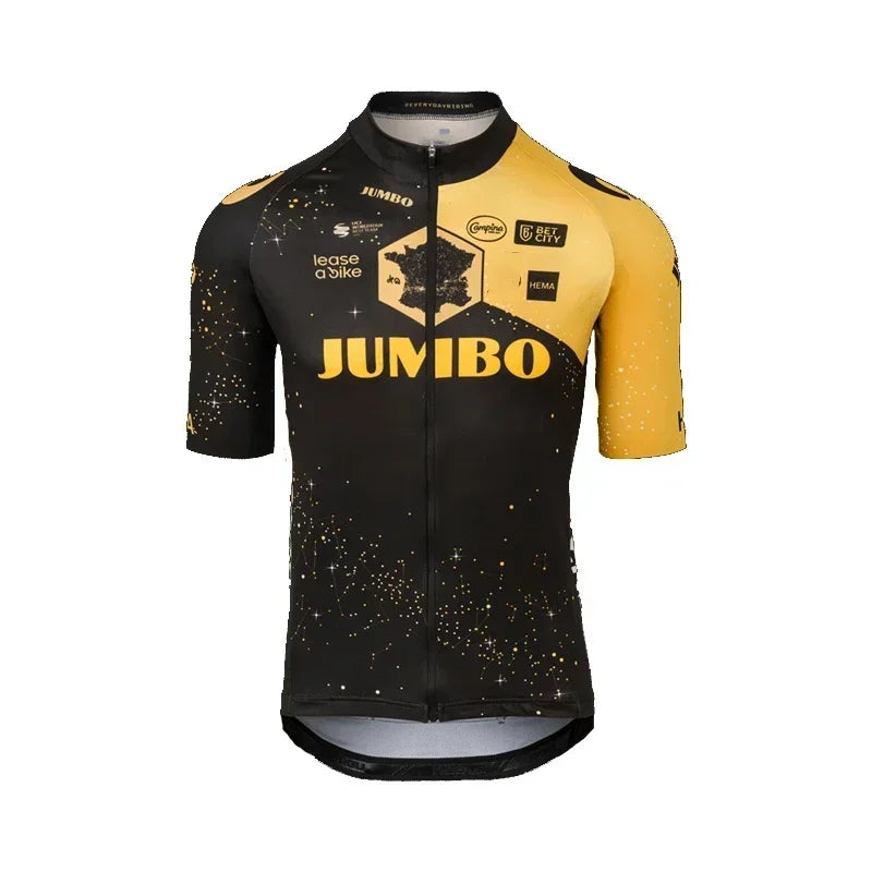 Team 2025 Men's Cycling Clothing Summer Bicycles Jersey Sets Mountain Bike Bib Shorts Triathlon Maillot Shirts Ciclismo GlowCart