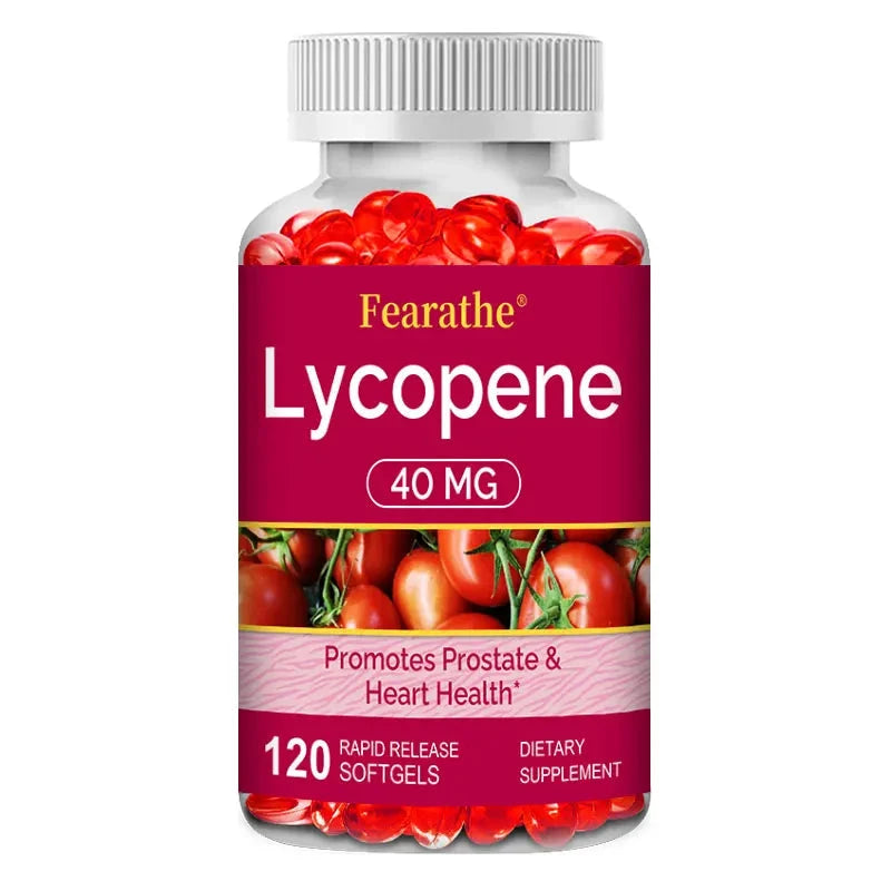 Lycopene 40 Mg Softgels - Promotes Prostate Health, Supports GlowCart
