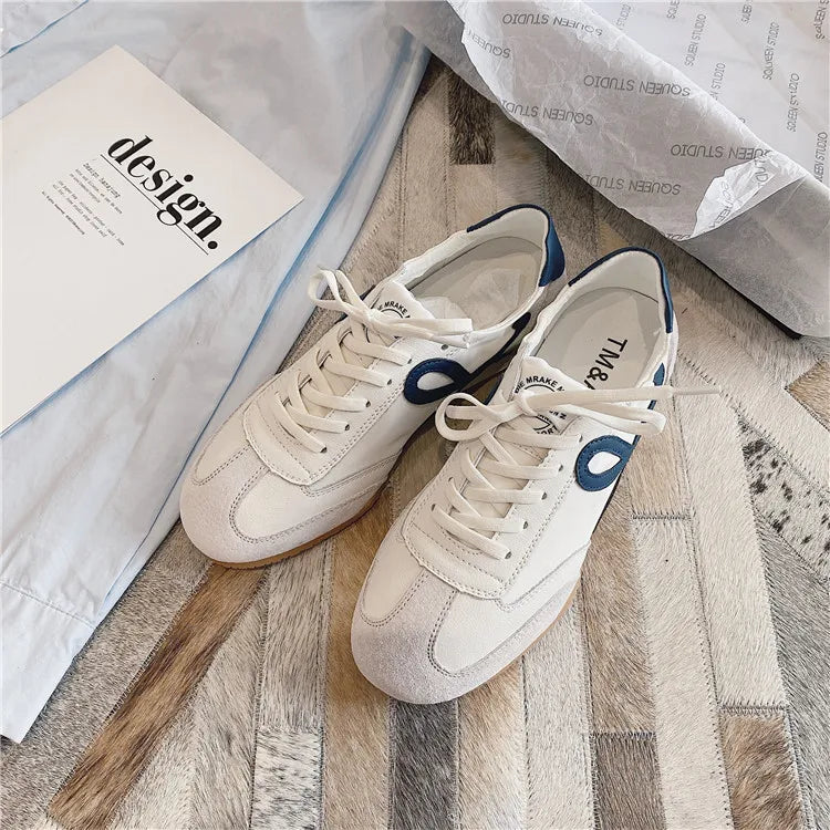 Women's Sneakers White Platform Woman Flats Sports Shoes Female Lightweight Vulcanized Shoes Ladies Casual Comfortable Trainers GlowCart