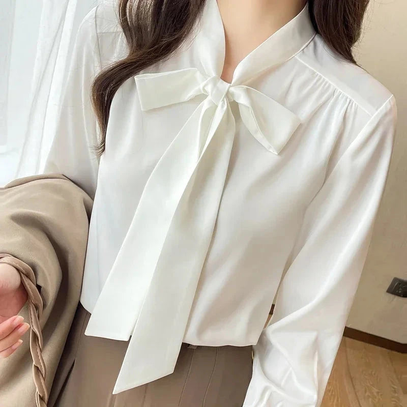 2024 Autumn Shirt for Women Korean Fashion Long Sleeve GlowCart