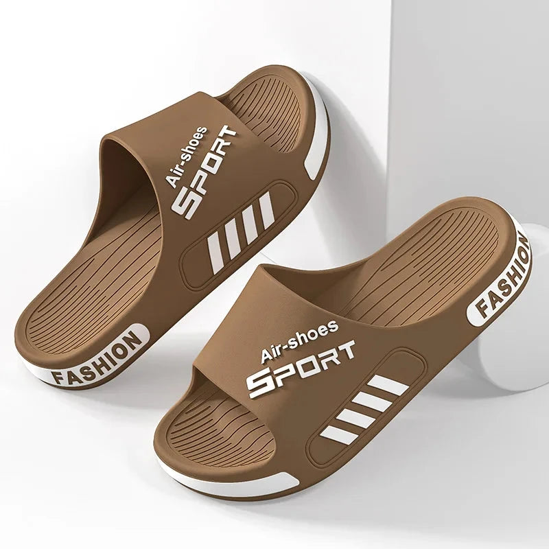 2024 Summer Men's Slippers Soft Bottom over Plus?size Men's GlowCart