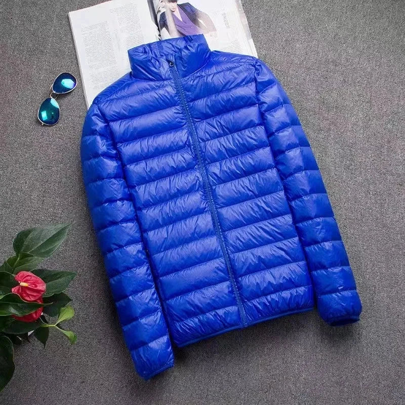 0-10℃ Men's Winter Jacket Ultra Light Duck Down Jackets GlowCart