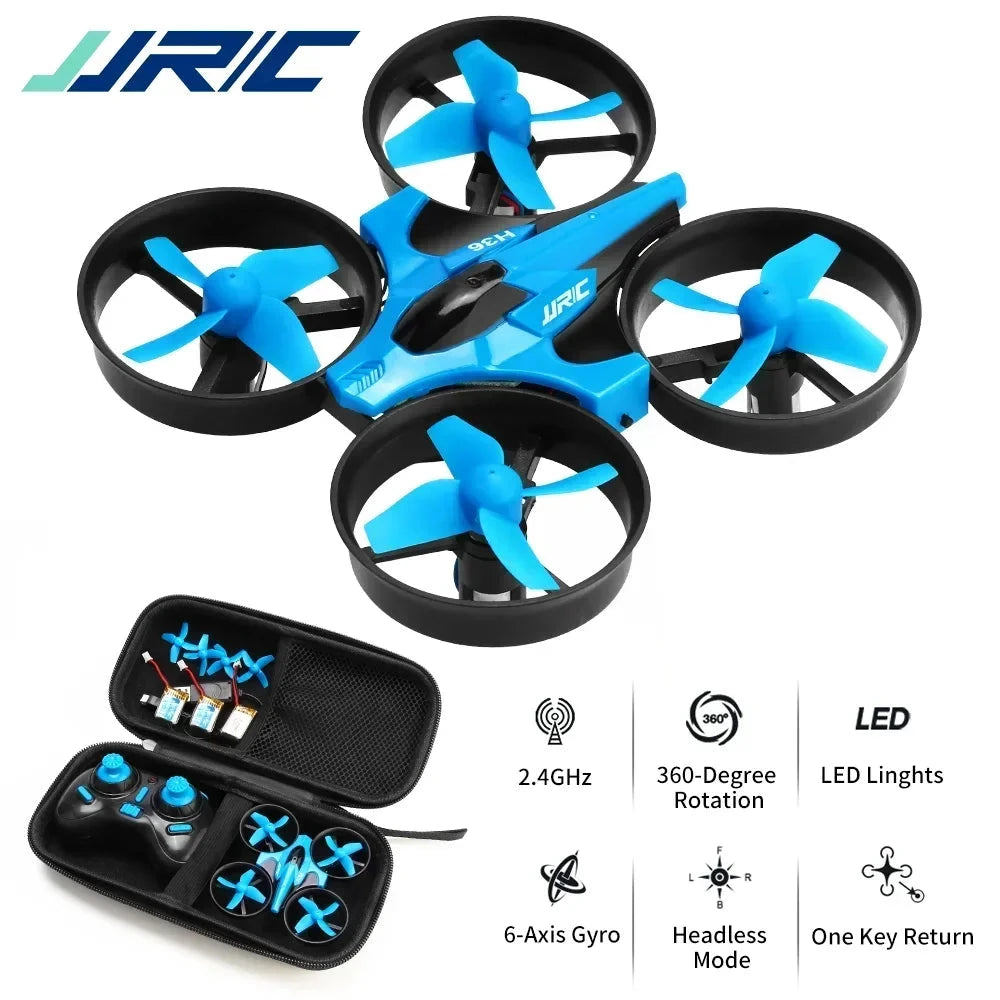 JJRC H36 Mini Rc Drone 4ch 6-Axis Headless Mode Helicopter GlowCart