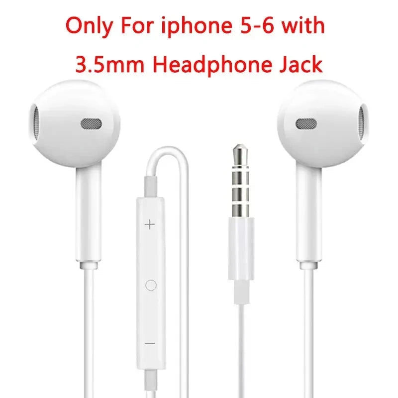 Original Headphones For Apple iPhone 16 15 Pro Max 14 13 12 GlowCart
