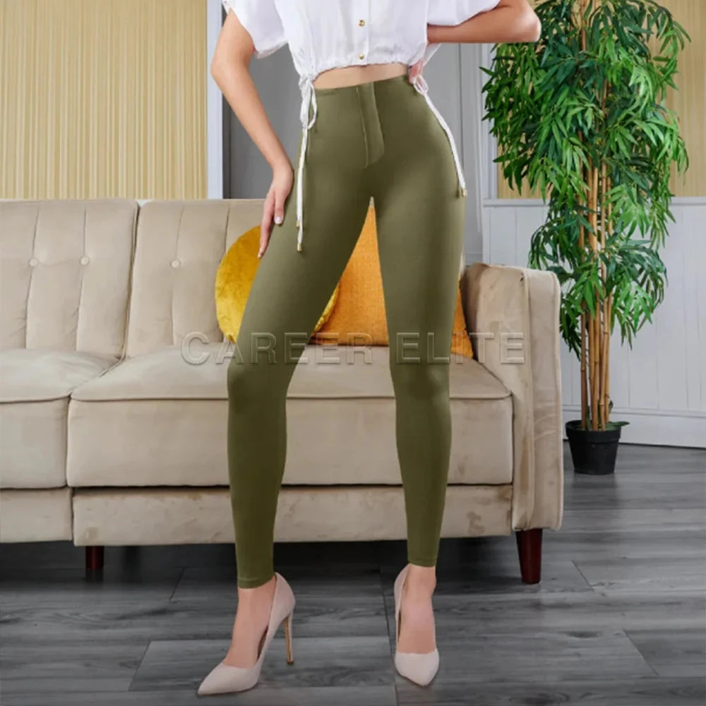 Women's Pants High Waist Skinny Leggings Pant Fashion Sexy GlowCart