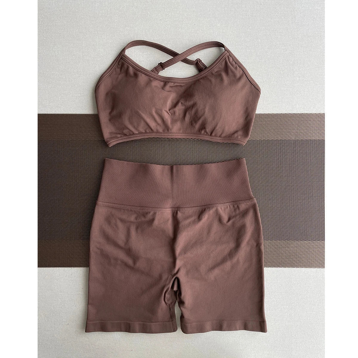 TKITK Shorts Pro Solid Seamless Half Pants Women Soft  Fitness Outfits Yoga Pants Gym Running Bike Wear GlowCart