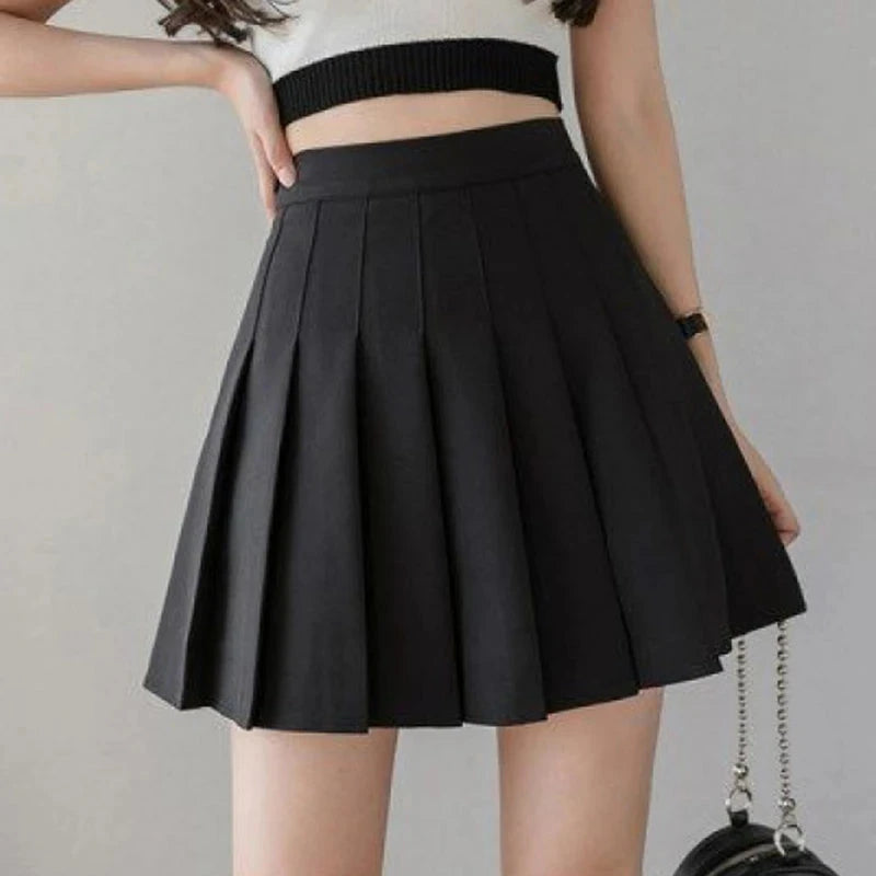 2024 Autumn Korean Skirt Shorts Women High Waist Sexy Mini GlowCart