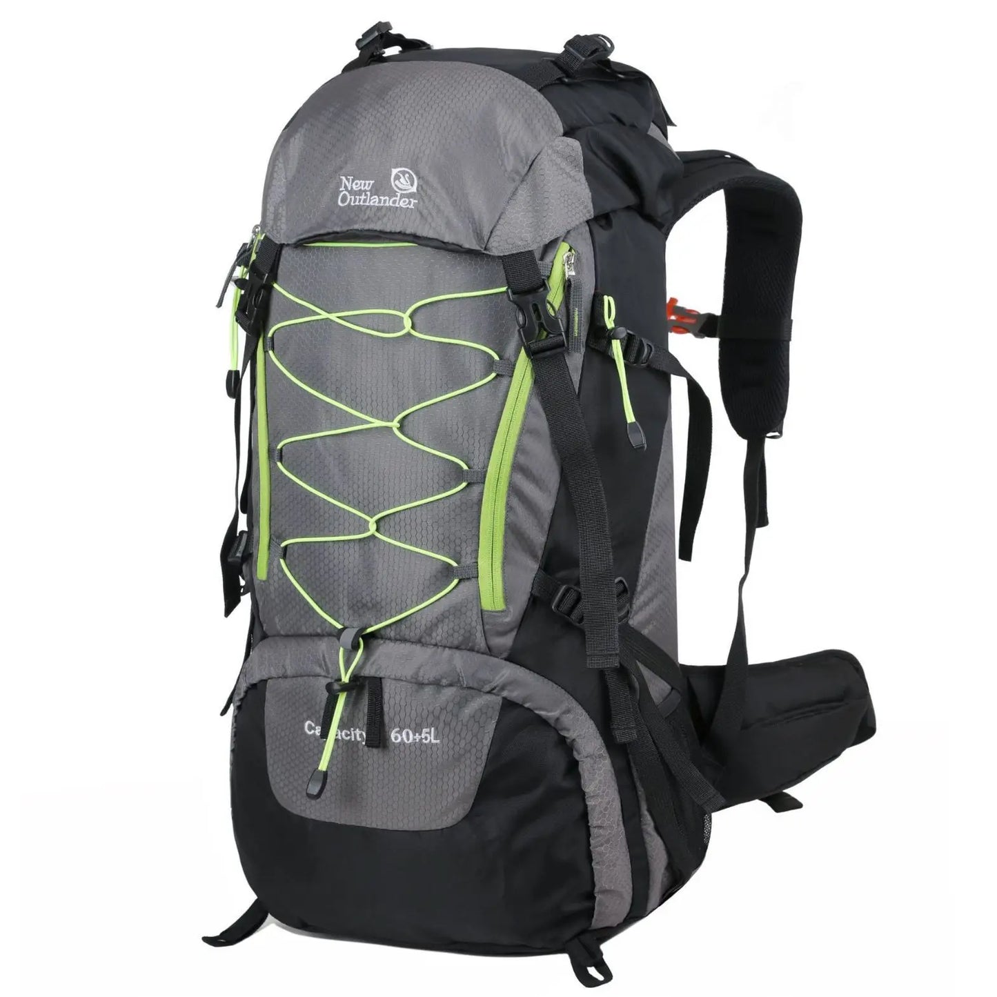 WESTTUNE Waterproof Climbing Backpack 65L Outdoor Sports Bag