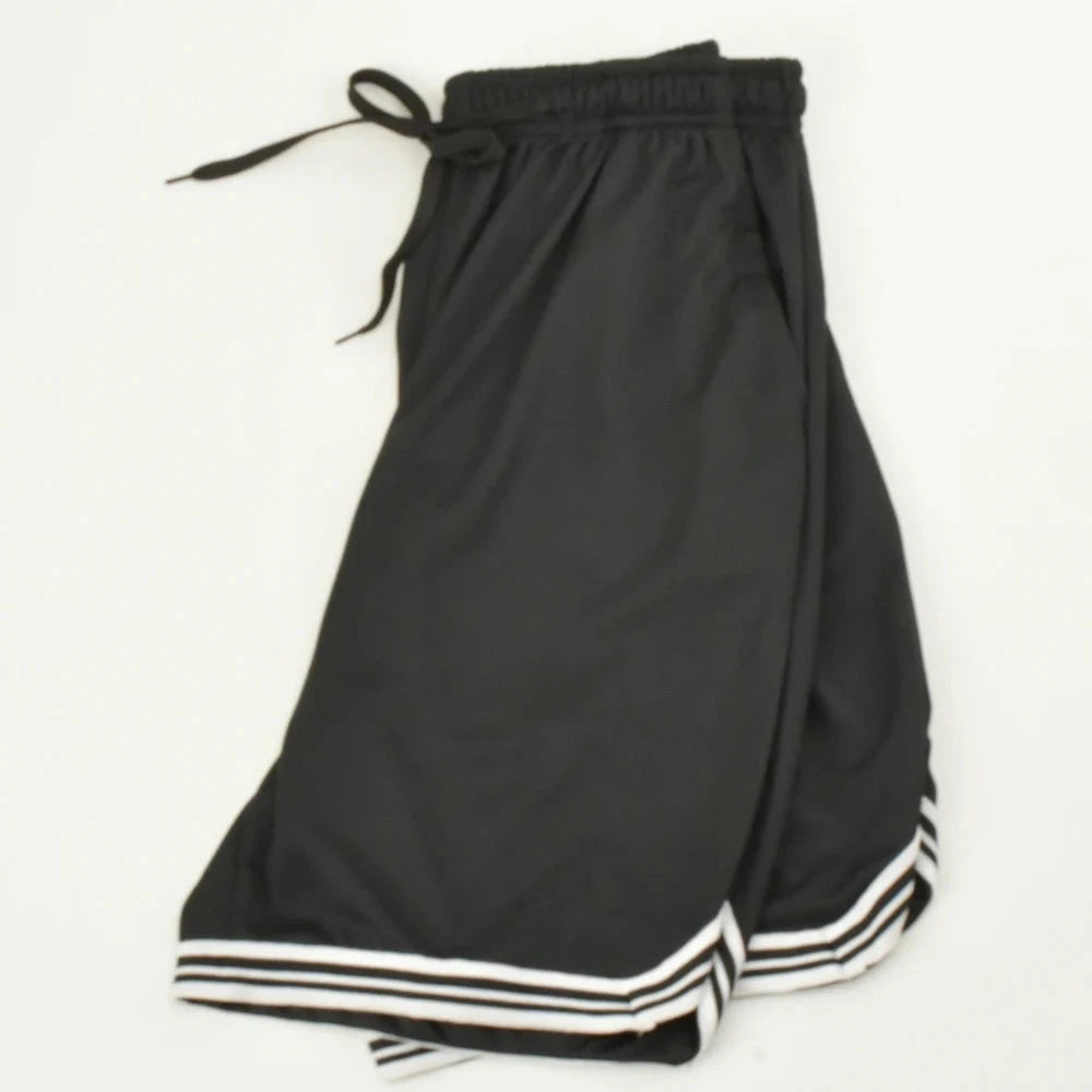 New Summer Men's Shorts Striped Loose Mesh Breathable GlowCart