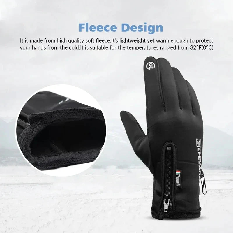 Winter Gloves Waterproof Thermal Touch Screen Thermal GlowCart