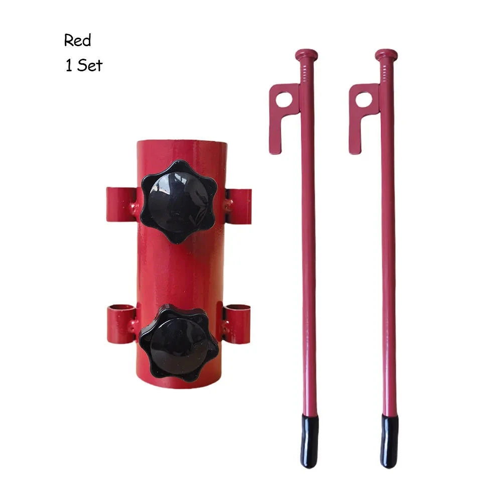 Outdoor Camping Canopy Pole Fixed Tube Adjustable Tent GlowCart