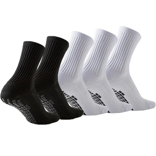 5Pairs football socks men women towel bottom Terry grip socks basketball rugby soccer running tennis outdoor sport socks GlowCart