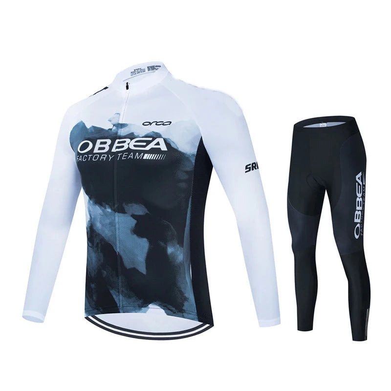 Hiru Summer Spring and Autumn Long Sleeve Bike Clothing Set Bicycle Mountain 2026 Team Cycling Jersey Maillot Ropa Ciclismo GlowCart