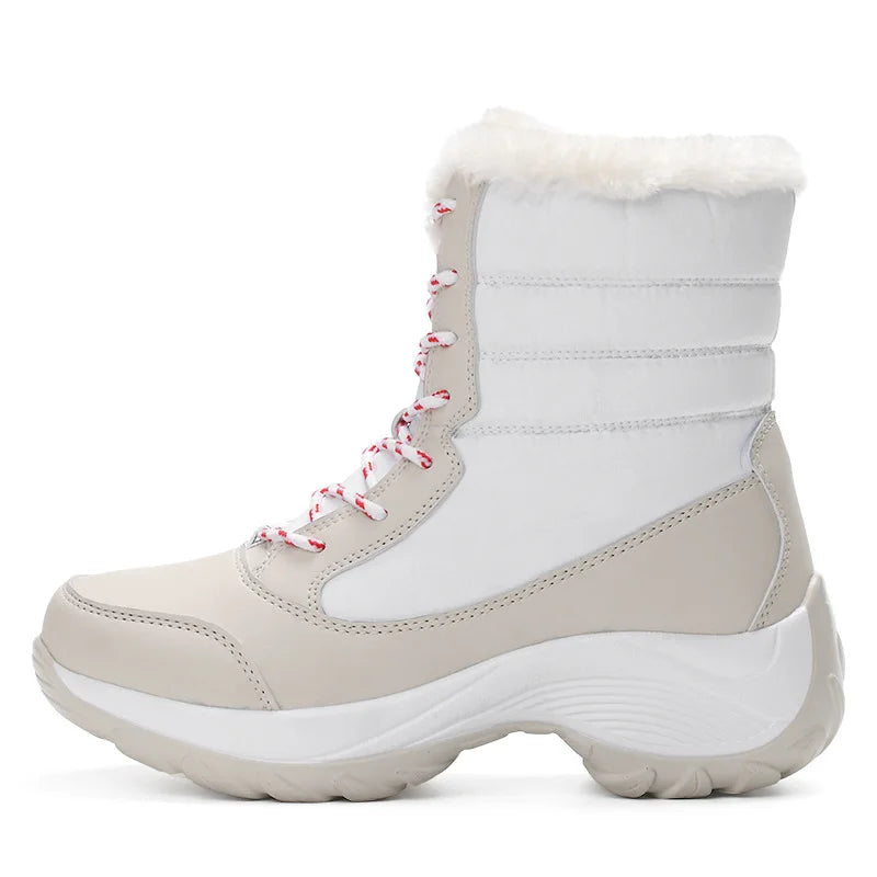 Snow Boots Women Platform Boots Non-slip Women Winter Shoes GlowCart