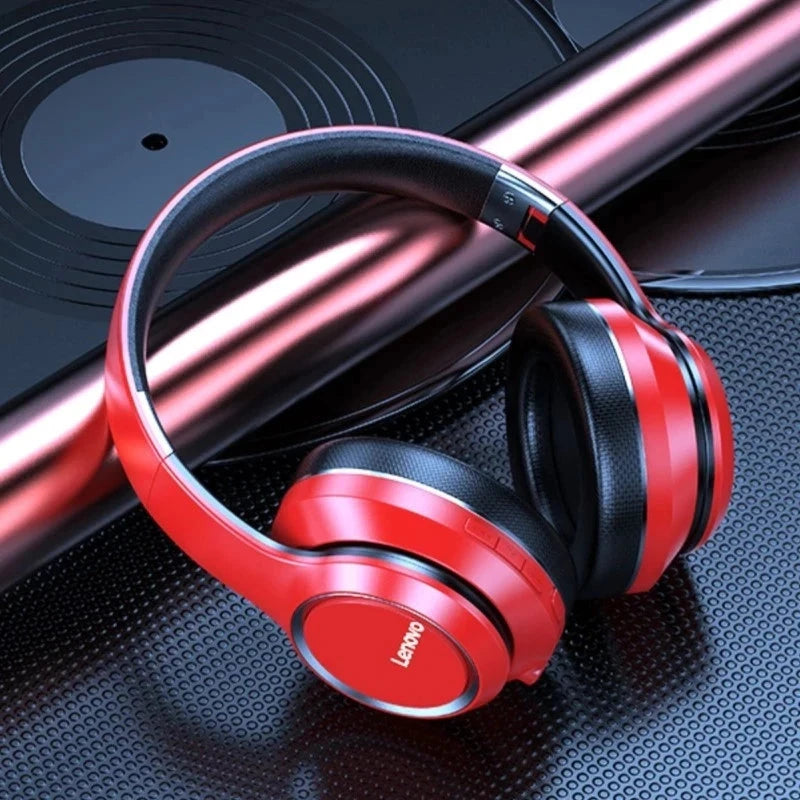 Lenovo HD200 Bluetooth Earphones Over-ear Foldable Computer GlowCart
