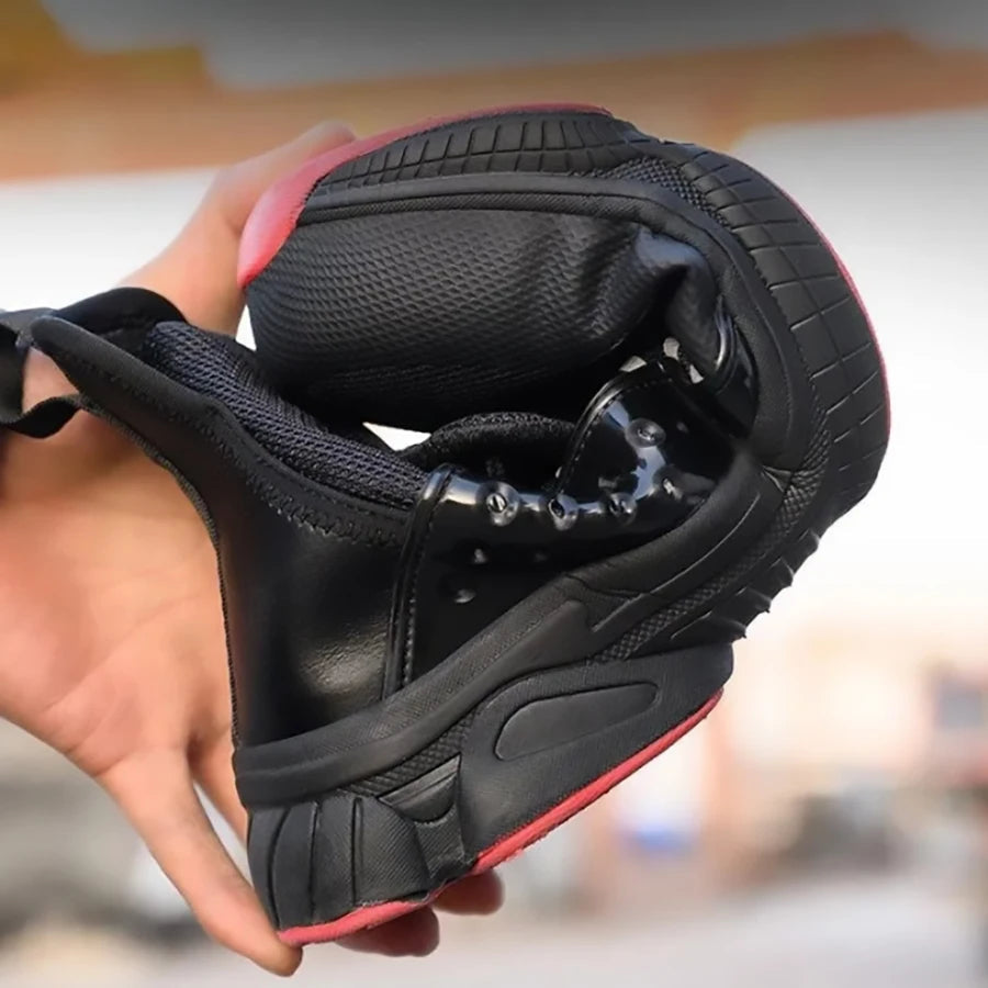 Safety shoes work shoes steel toe men puncture-protective work boots indestructible safety lightweight GlowCart