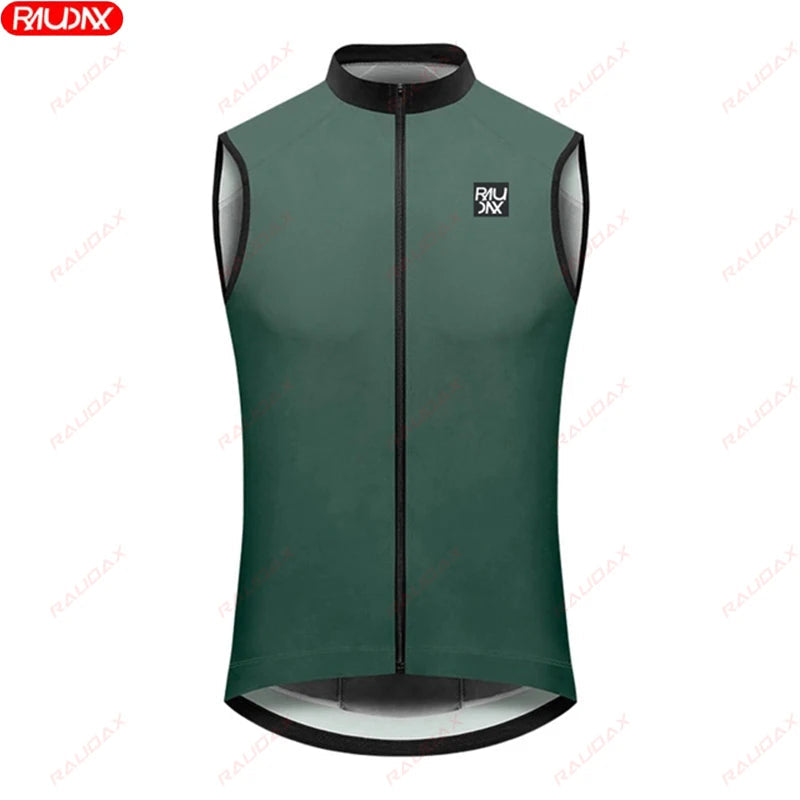 RAUDAX2024 New Unisex Bike Riding Vest Summer Road Bike Windproof Riding Vest MTB Bike Sleeveless Riding Vest Off Road Bike Vest GlowCart
