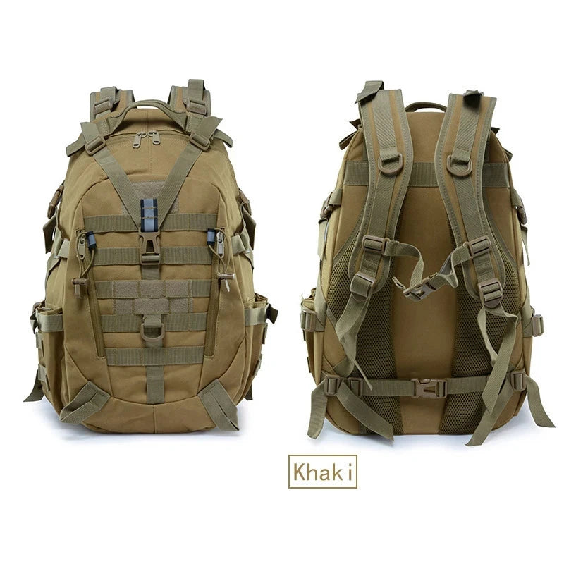 25L Camping Backpack Men's Bag Travel Bags Tactical Molle GlowCart