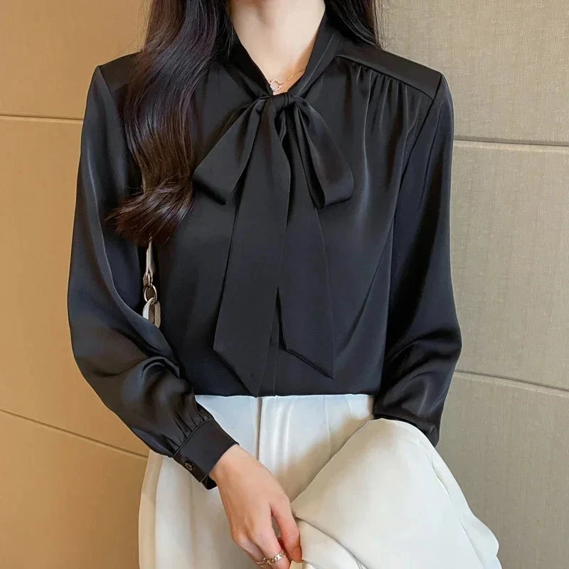 2024 Autumn Shirt for Women Korean Fashion Long Sleeve GlowCart