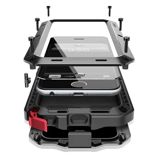 Heavy Duty Protection Armor Metal Aluminum Case for iPhone GlowCart